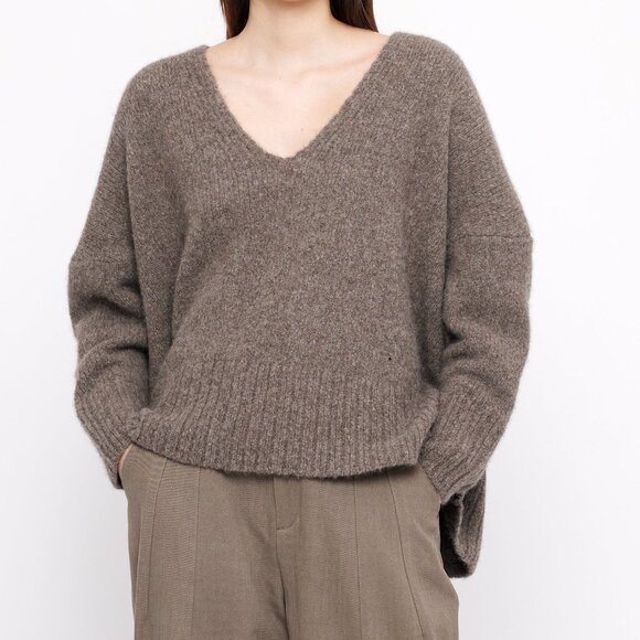 7115 by Szeki Chunky V-Neck sz S - Picture 2 of 6